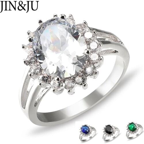 Кольца с кристаллами Jin&Ju China At AliExpress
