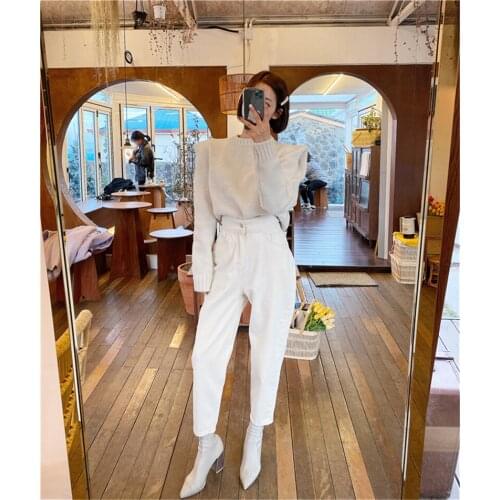 Женские прямые джинсы JINTOHO China At AliExpress