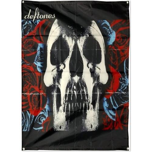 Metal Music Poster Wall Hanging Macabre Art Rock Stickers Famous Band Flag & Banner Canvas Painting Tapestry Bar Cafe Wall Decor