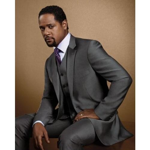 Latest Coat Pant Design Smoking Grey Men Suit Slim Fit Tuxedo Skinny 3 Piece Groom Suits Formal Business Blazer Terno Masculino