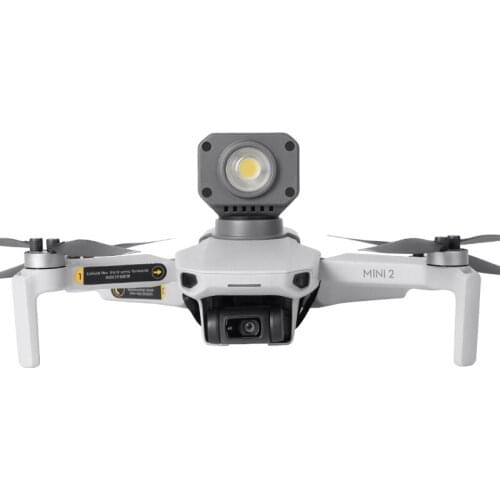 Night flight light searchlight with for gopro insta360 action fixed bracket for dji mavic mini 1 & 2 /mavic mini SE drone