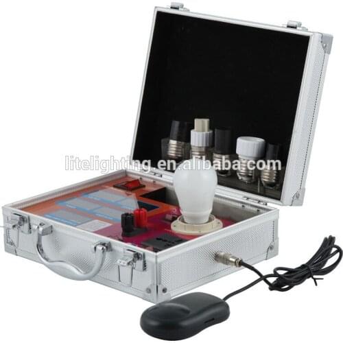 Portable Led Tester Lux CCT Dimmer Power Meter Led Bulb Demo Case Led Lighting Testing Equipment