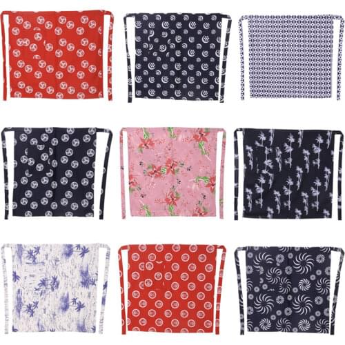 Japanese apron sushi cuisine chef kitchen food restaurant overalls sushi apron 64X64cm