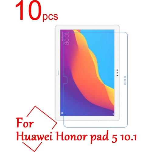 10pcs Ultra Clear/Matte/Nano anti-Explosion LCD Screen Protector cover For Huawei Honor pad 5 10.1 inch tablet Protective film