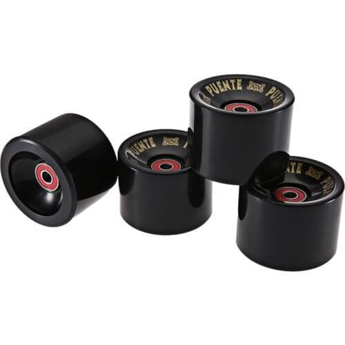 4Pcs/Set Cruiser Skateboard Wheels PU Wheels Long Board Cruiser 60 X 45MM Wheels With ABEC-9 Bearings