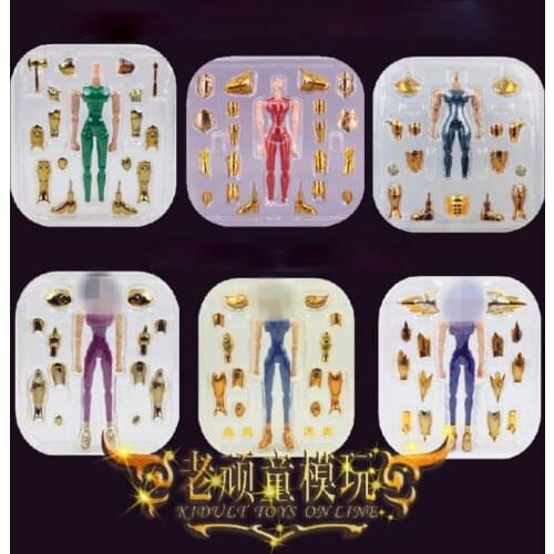 Anime Saint Seiya Model MC Saint Seiya Myth EX GT Gemini Goat Pisces Virgin Cancer Aquarius Scales Archer Taurus Hand-made Gift