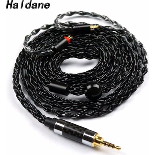 Free Shipping Haldane 2.5mm TRRS 0.78mm 2pin for UE18/JH13/16/W4r/UM3X/1964 Heir 10.A IEM8.0 IEM10.0 Headphone Upgrade Cable
