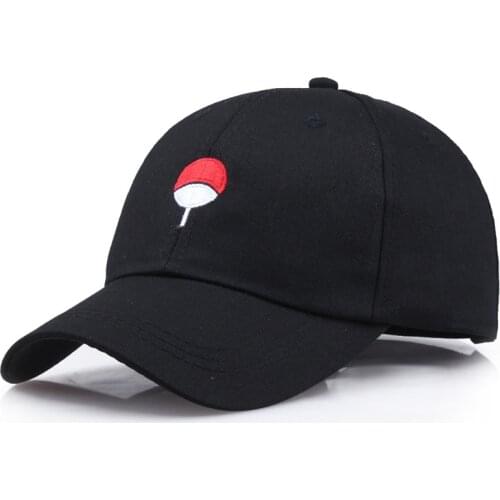 Anime NARUTO Akatsuki Ninja Uchiha Konoha Logo Cosplay Hats Baseball Cap New
