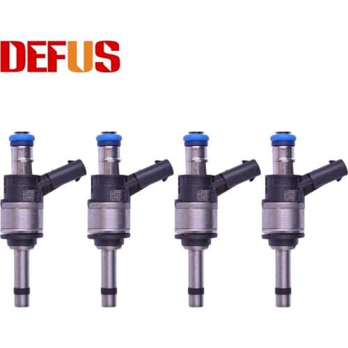 DEFUS 4PCS Original Fuel Injector Nozzle OE 06C906036F 06C906036C for Audi A4 S4 A5 S5 A6 S6 A7 A8 S8 Q7 High Quality 6 Holes