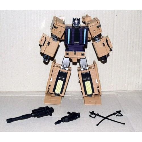 Zeta Toys ZA-05 Racket Swindle Transformation Action Figure
