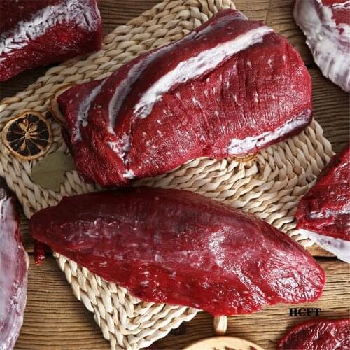 Artificial meat simulation food display props hotel restaurant store shop decoration fake beef chops steak slices block model