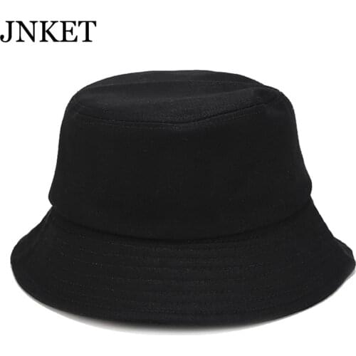 JNKET New Fashion Women Fisherman Cap Cotton Bucket Hat Beach Sun Hats Summer Hat Outdoor Travel Hat Foldable Cap Chapeau