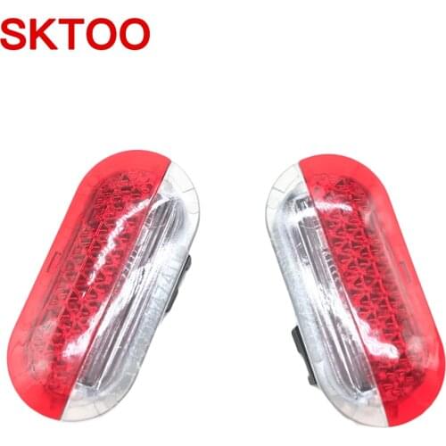 2Pcs Car Door Light Door Lamp Lighting For Golf 4 MK4 Bora Polo Polo 6R OEM 1J0949105A 1J0947413