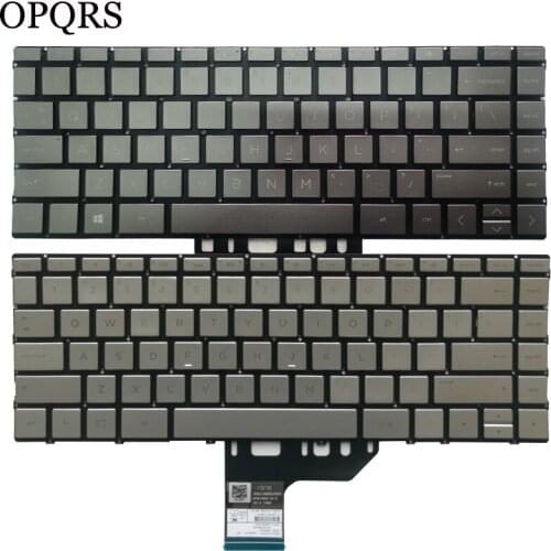 US silver Backlit laptop keyboard for HP Spectre 13-AC 13-ac000 13t-ac000 13-ac0xx 13-ac023dx 13-ac033dx 13-ac063dx