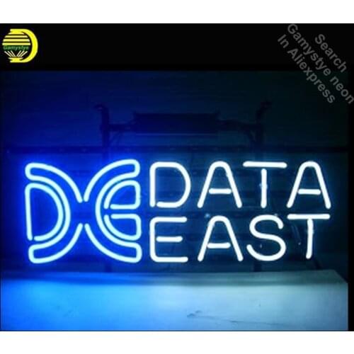 Neon Sign for Data Eas Logo Neon Bulb sign handcrafted neon signboard Bright icons luces neon wall lights anuncio luminos