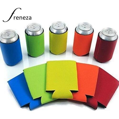 Can cooler Sleeves Beer Coolies for Cans and Bottles cozy Bulk Blank Drink Coolers DIY Custom Wedding Favor Funny Party Gift