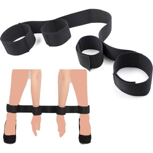 Fantasy Bondage Boutique Wrist and Ankle Spreader Bar Cuffs Strap On BDSM Extreme Expandable cosplay game sex toys for couples