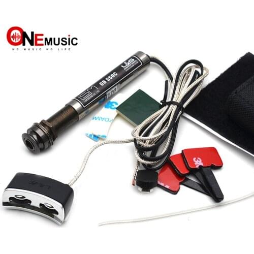 Sound Hole Style Tail-peg Type Preamp System Folk Guitar Soundhole Volume & Tune Control Guitar Pick Holder