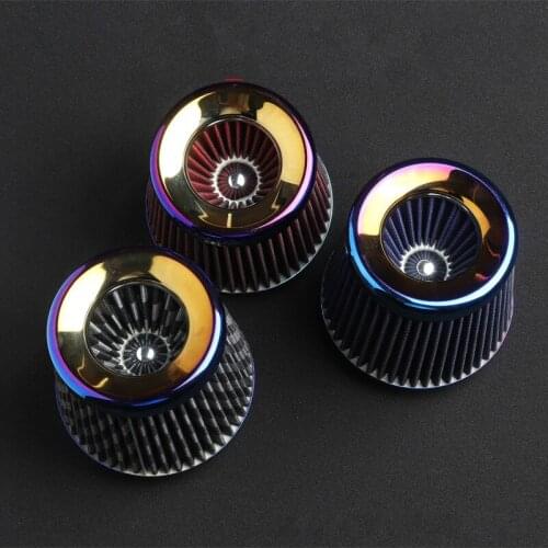 General air filter element car modified grilled blue butterbur mushroom head large flow air intake kit mushroom head air filter