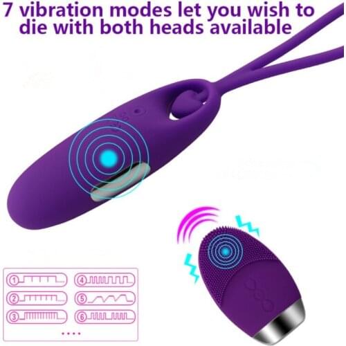 Vibrating Egg Remote Control 7 mode Vibrator vaginal balls Rechargeable G- Spot Vibrator Clitoris Stimulator Sex Toy for Women