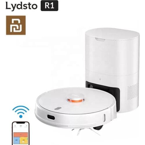 Xiaomi Mijia Youpin Lydsto R1 with Smart Station Innovation & Intelligence Robot Auto - Vacuum Cleaner 200ml Dust Tank 2700 Pa