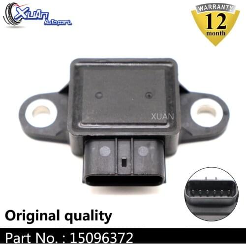 XUAN YAW Sensor Front Left Driver Side ABS Stabilizer Sensor 15096372 For Hummer H3 H3T 3.5L 3.7L 5.3L 2006-2010