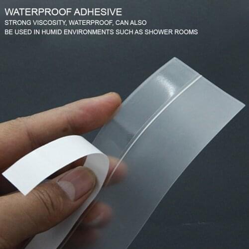 Environmental Protection 1m 25mm/35mm/45mm Self Adhesive Seal Strip Silicone Door Window Dust-proof Pest Control Seal For Home