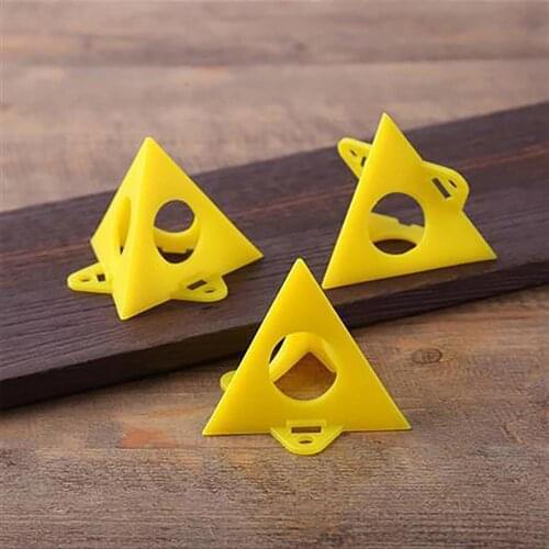 10pcs Painting Pyramids Stands Mini Triangular Canvas Stand Woodworking Use Mini Painters Pyramid Stands Tools
