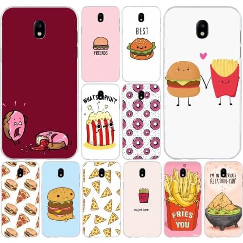 14AS BFF Best Friends Fries burger Soft Silicone Tpu Cover phone Case for Samsung Galaxy J2 J3 J4 J5 J6 J7 Prime 2016 2017 2018