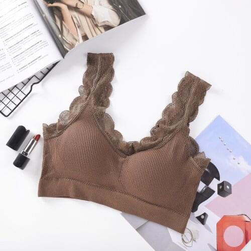 Sexy Bra Push Up Bas For Women Bralette Strap Tops Lingerie Wireless Fitness Tops Brassiere Bra Seamless Padded Bra
