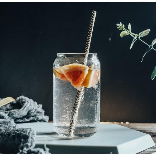 CuteLife Nordic Ins Transparent Coffee Wine Glasses Cold Water Milkshake Ice American Latte Glass Soda Cup Drinking Shot Glass