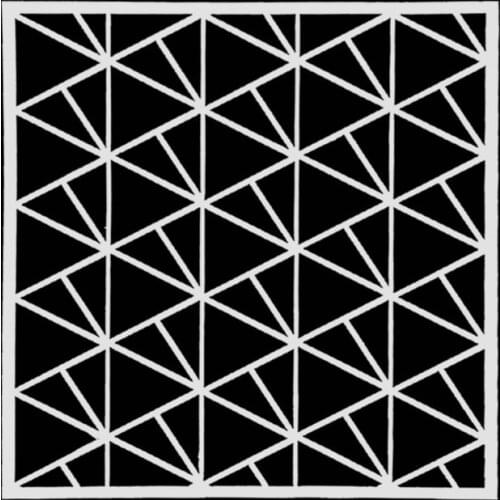 Geometry pvc Layering Stencils for DIY Scrapbooking/photo album Decorative Embossing DIY Paper Cards Crafts