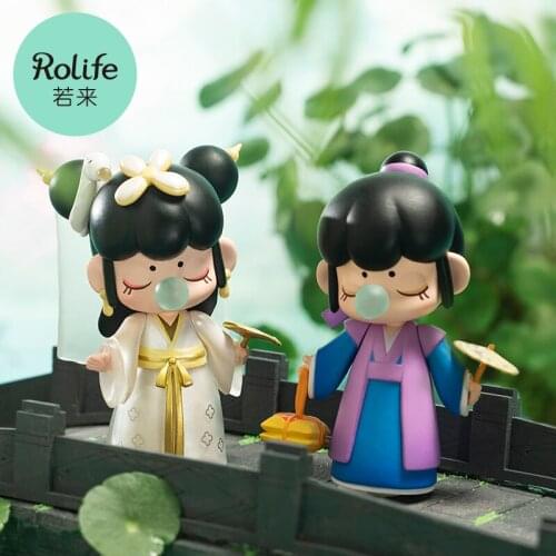 Blind box authentic rolife Nanci three generations and Zicheng said series girl cute trendy ornaments