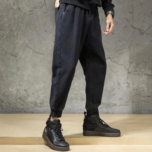 Мужские свободные брюки Hello money China At AliExpress