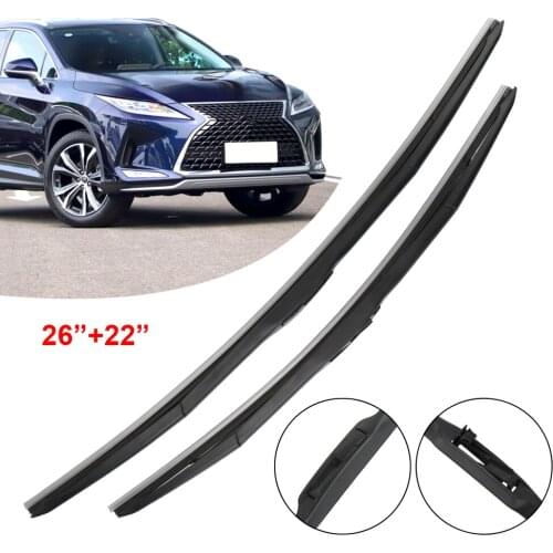 2 PCS Car Accessories For Lexus RX450 RX270 RX350 Front Windscreen Windshield Wipers Windscreen Wiper Blades