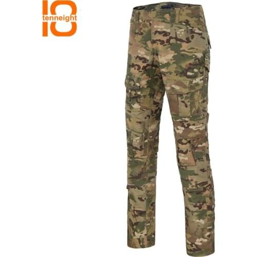 TENNEIGHT Camouflage Military Tactical Pants Airsoft Painball US Men Army Cargo pants Army Uniform Combat Trousers Hunting pants