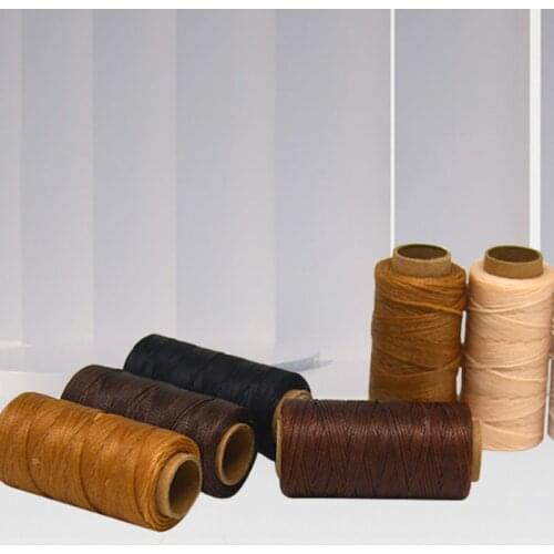 Meters Leather Waxed Thread Cord for DIY Handicraft Tool Hand Stitching Thread High Quality