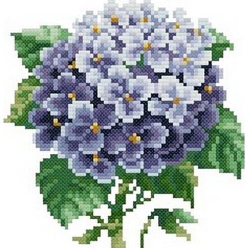 ForgetMeNot Bead Embroidery kit Floral 3D Needlepoint TapestryOrchid Ball Nosegay Cross Stitch Pattern Seed Beads 7.9“x7.9