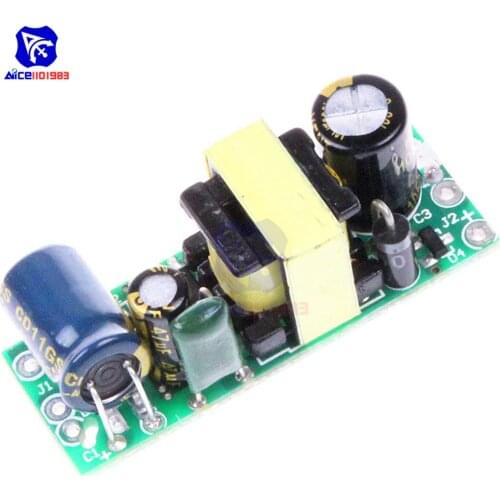 AC-DC Precision Buck Power Supply Module AC 110V 100V-264V to 5V 600mA Isolated Step-Down Buck Converter Module for Car