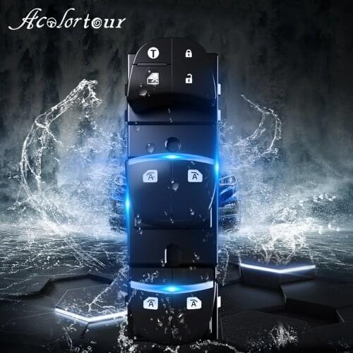 LED Window Closer For Nissan Xtrail T32 Rogue 2020 Tiida Serena C26 Electric Master Power Switch Car Auto Lifter Opener Device