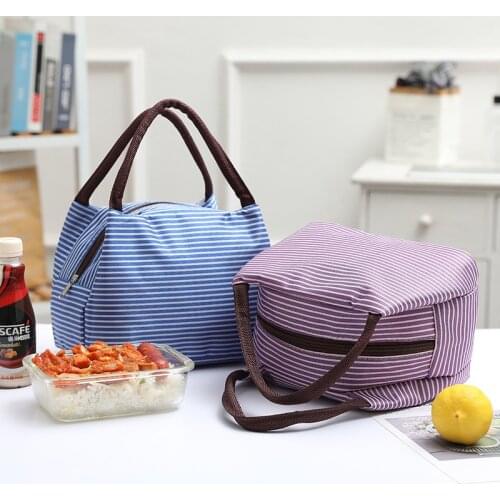 PVC Portable High Capacity Lunch Thermal Bag Outdoor Camping Hiking Picnic Handbags Household Goods Kitchen Tools Accessories