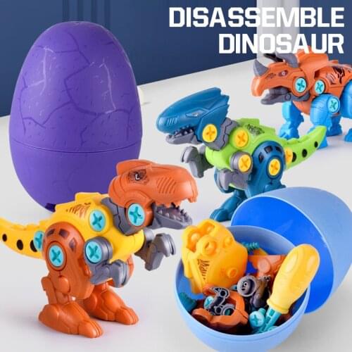Disassemble Dinosaur Egg Puzzle Toys for Ages 2 and Up Cute Toys Children Kids Baby Boys Girls Birthday Festival Gifts