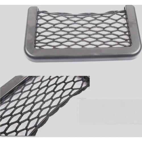 Universal car seat side back storage net bag FOR audi tt nissan juke toyota avensis peugeot 5008 renault clio 4 mini cooper r56