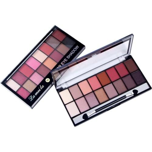 High Quality 16 Colors Makeup Eyeshadow Matte&Pearl Glitter 4set Smoky Eye Shadow in One Palette Blush Makeup Set for Beauty