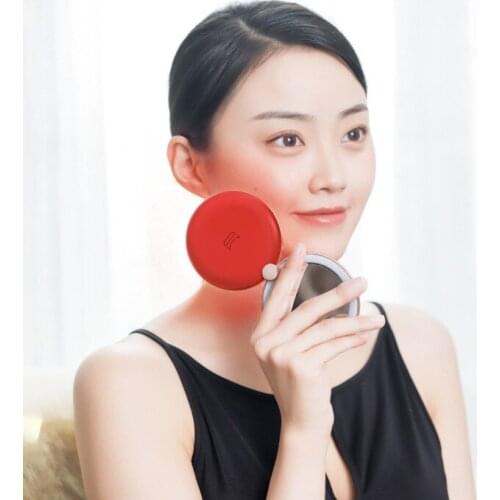 Skin rejuvenation makeup mirror beauty instrument fashion portable mirror pocket mirror LED LIGHT THERAPI MACHIN Christmas Gift