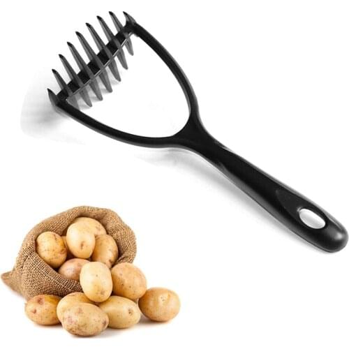 1-Piece Seamless Food Potato Masher for Home Kitchen Accessories Fruit and Vegetable Gadgets Non-Stick Utensils Blender Tools