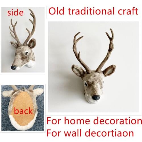 Free shipping father day present house decor wall hanging animal head wall decor deer head home ornament