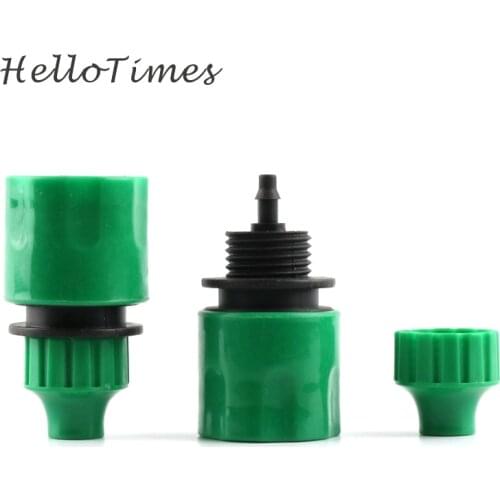 2pcs Garden Water Quick Coupling Pipe Connectors 1/4" Hose Quick Connector Plant Watering Tubing Fitting