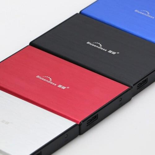 USB3.0 HDD case full aluminum HDD enclosure microB to USBA 3.0 make old hard disk useful Windows/MAC OS/Android plug and play