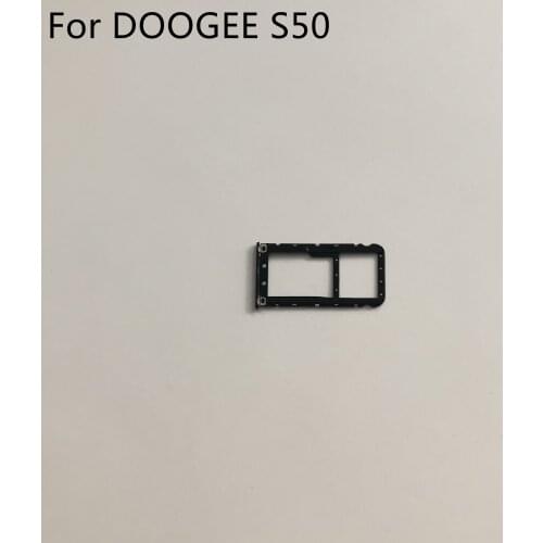 DOOGEE S50 Used Sim Card Holder Tray Card Slot For DOOGEE S50 4+32GB MTK6763T 5.7 inch 1440x720 Smartphone